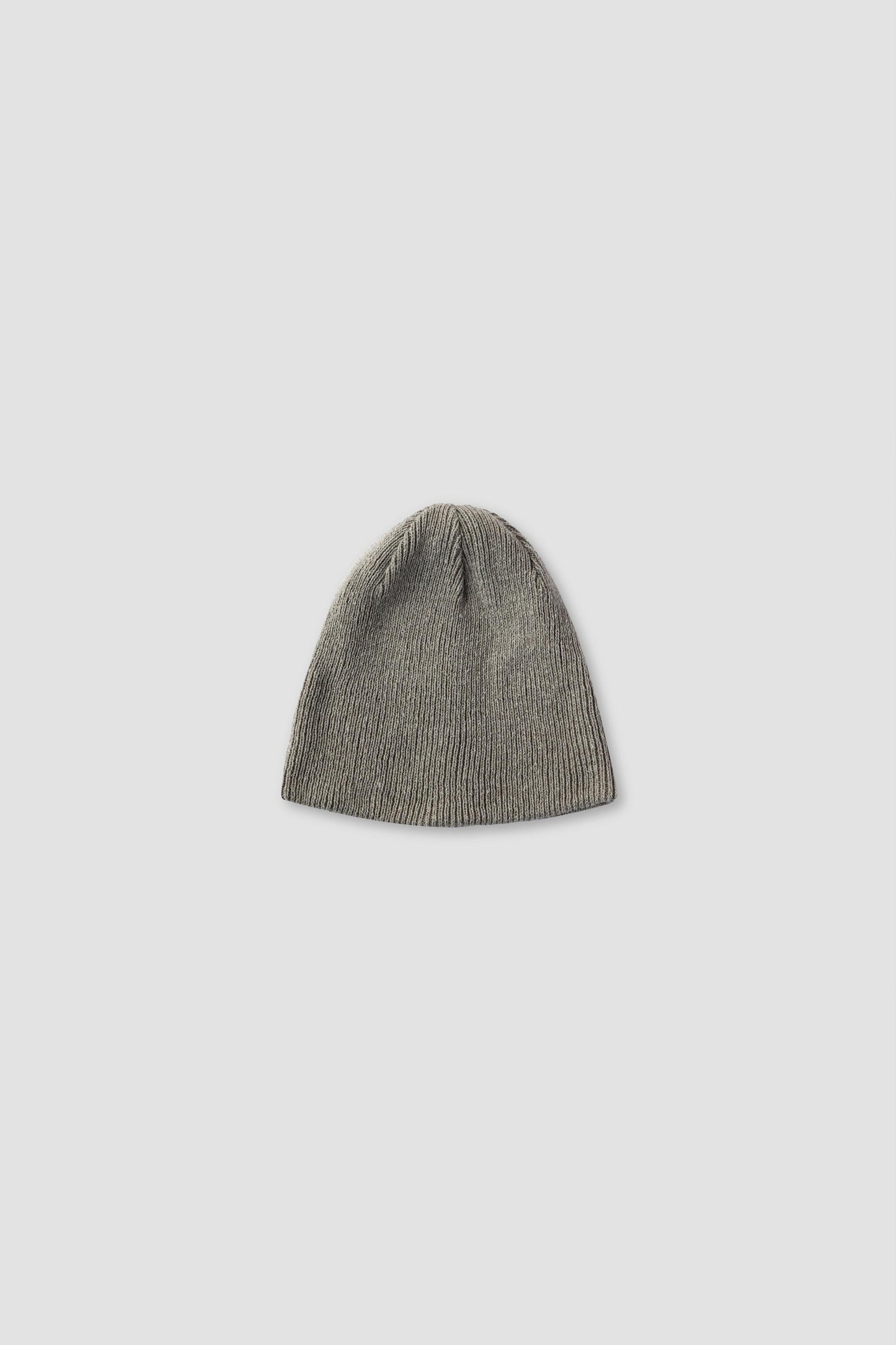 SILK COTTON RIB BEANIE