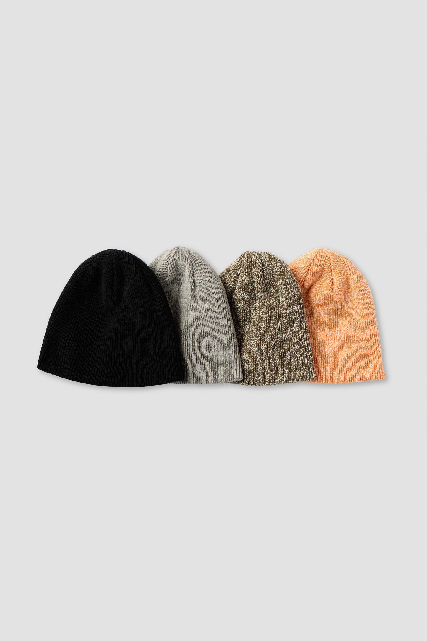 SILK COTTON RIB BEANIE