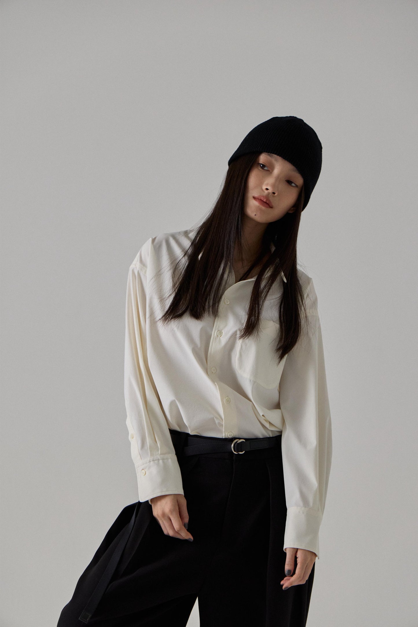 BASIC COLLAR OVERSIZED SHIRTS