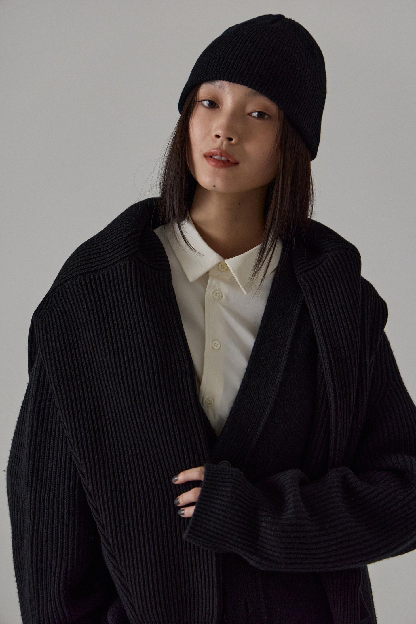 BASIC COLLAR OVERSIZED SHIRTS