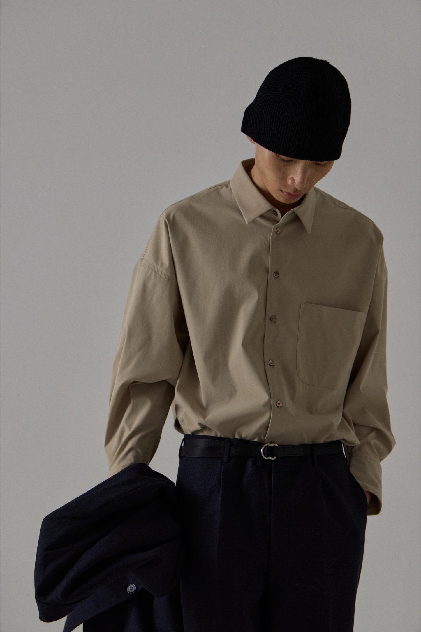 BASIC COLLAR OVERSIZED SHIRTS