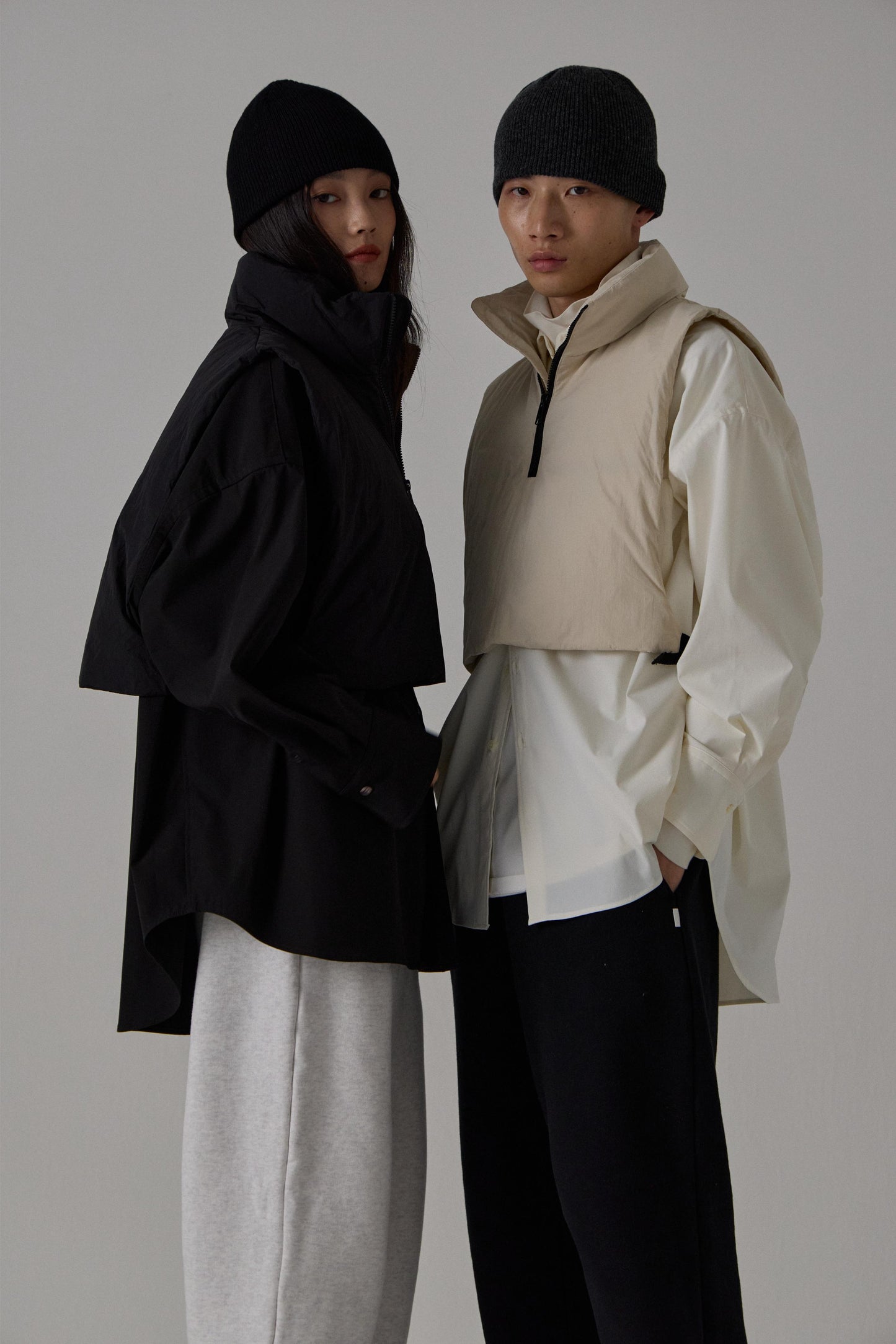 BASIC COLLAR OVERSIZED SHIRTS