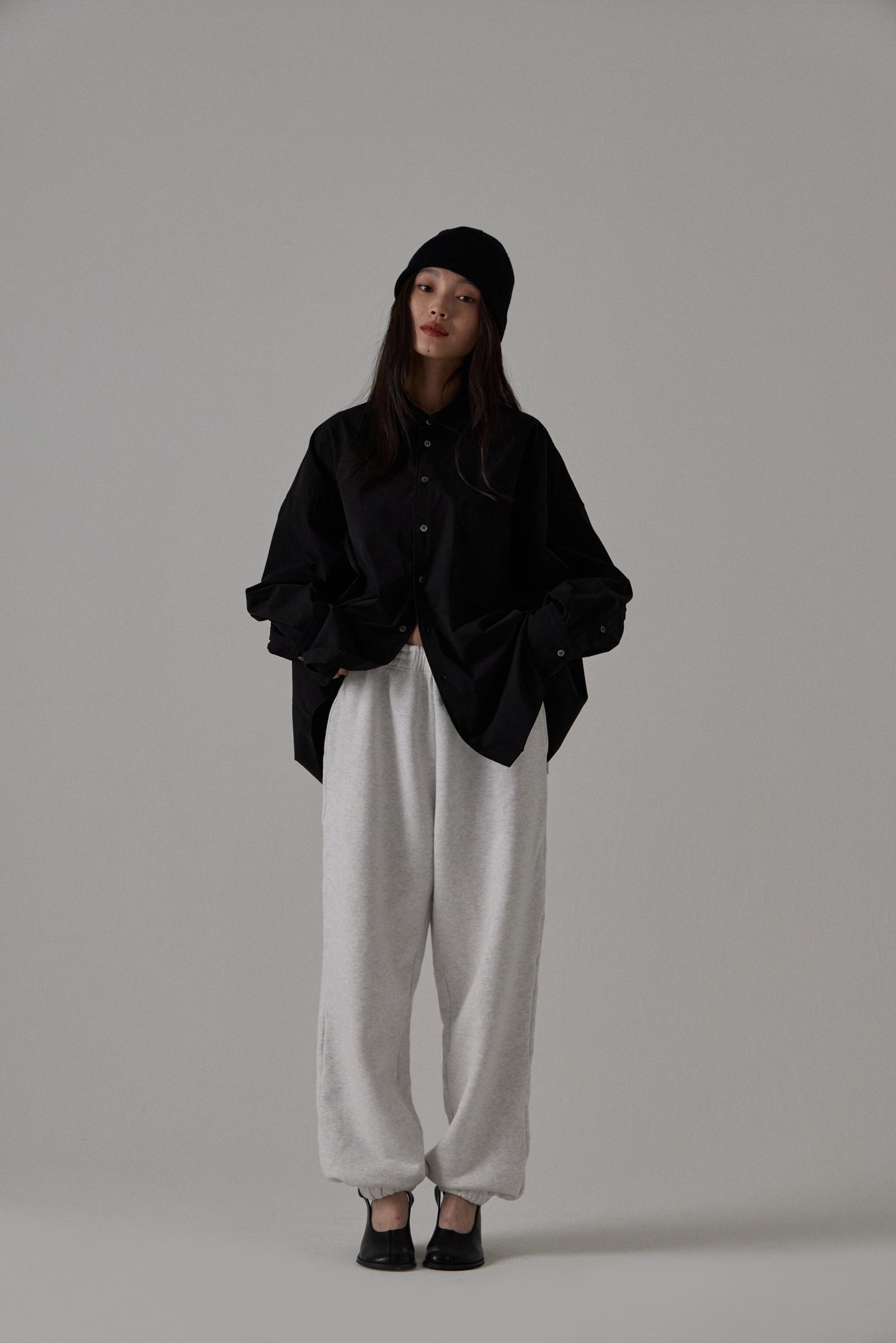 BASIC COLLAR OVERSIZED SHIRTS