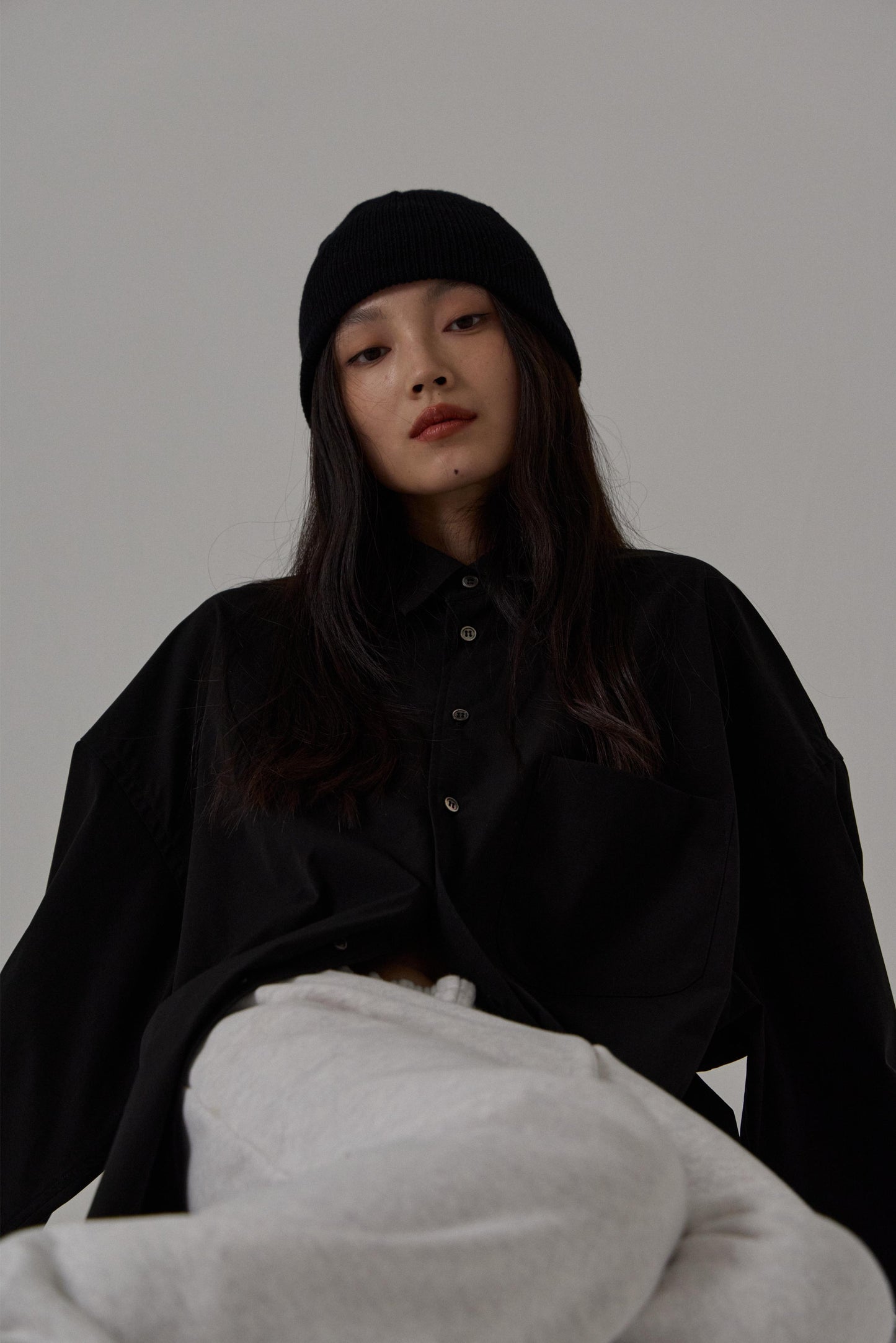 BASIC COLLAR OVERSIZED SHIRTS
