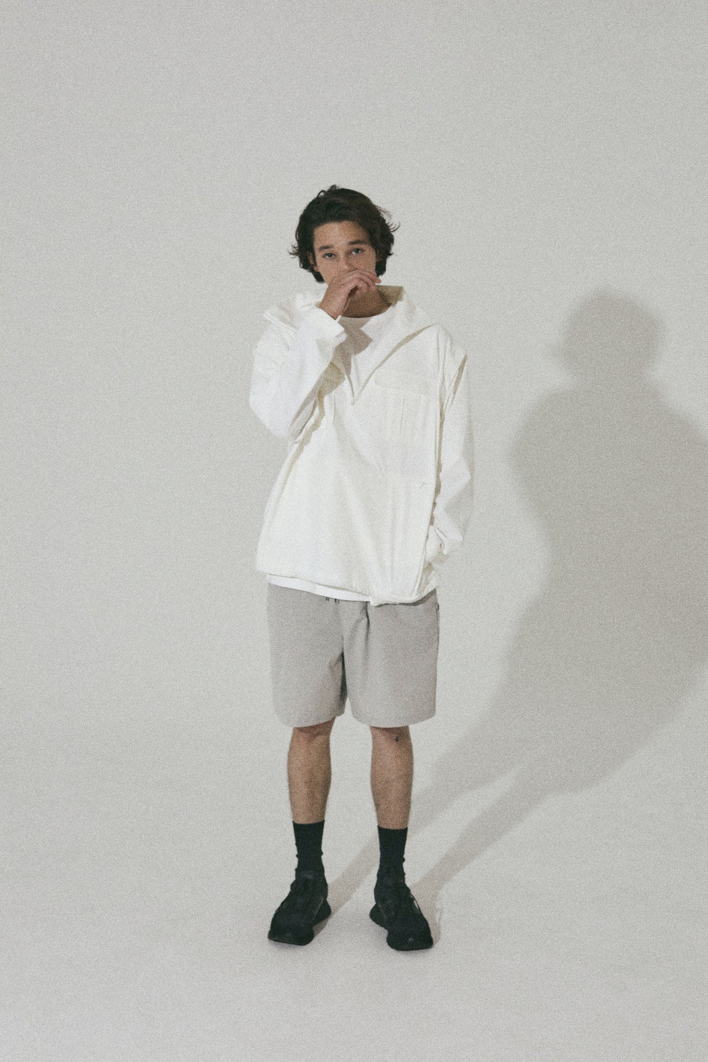 HALFZIP NYLON PULLOVER