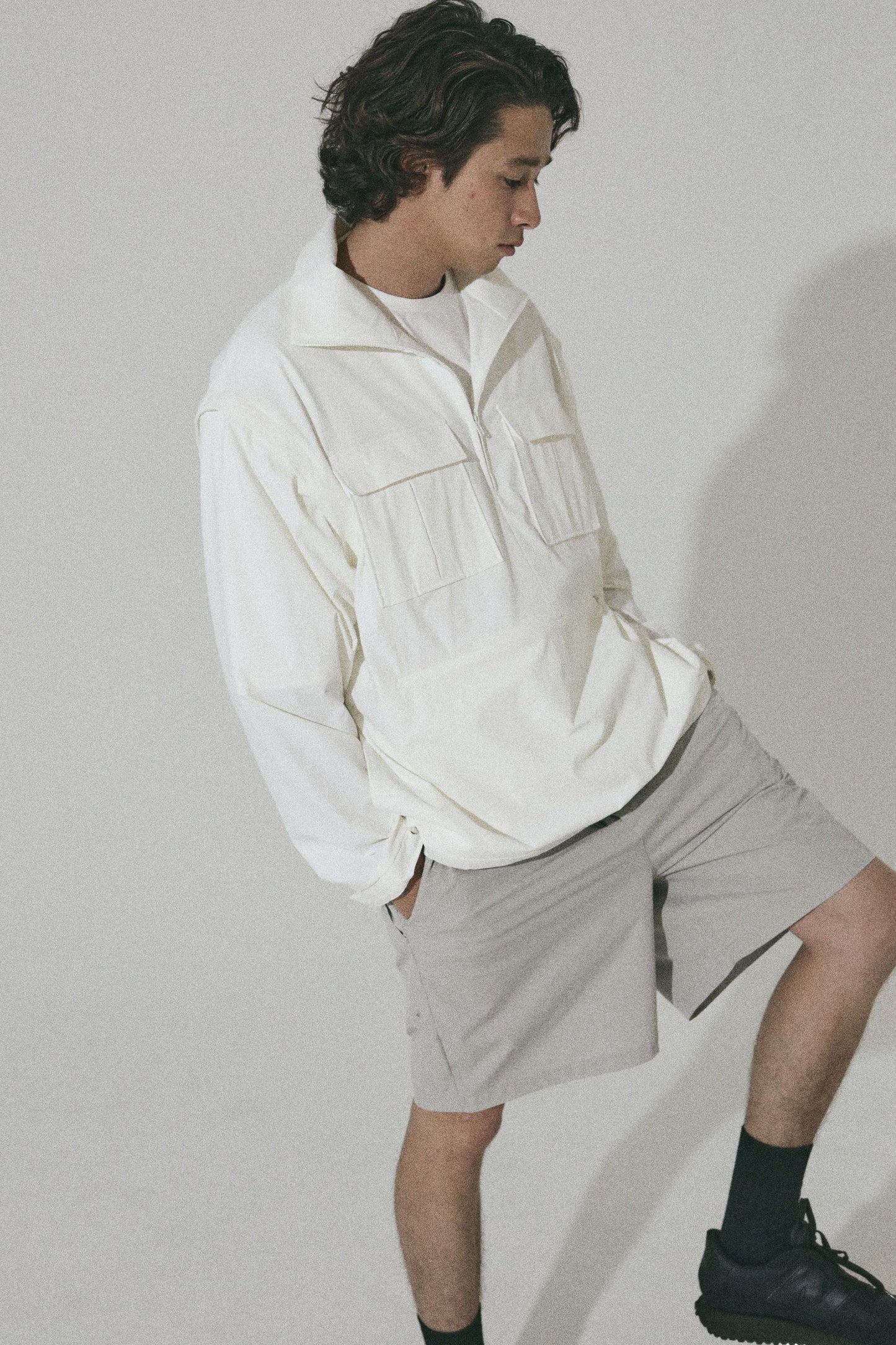 HALFZIP NYLON PULLOVER