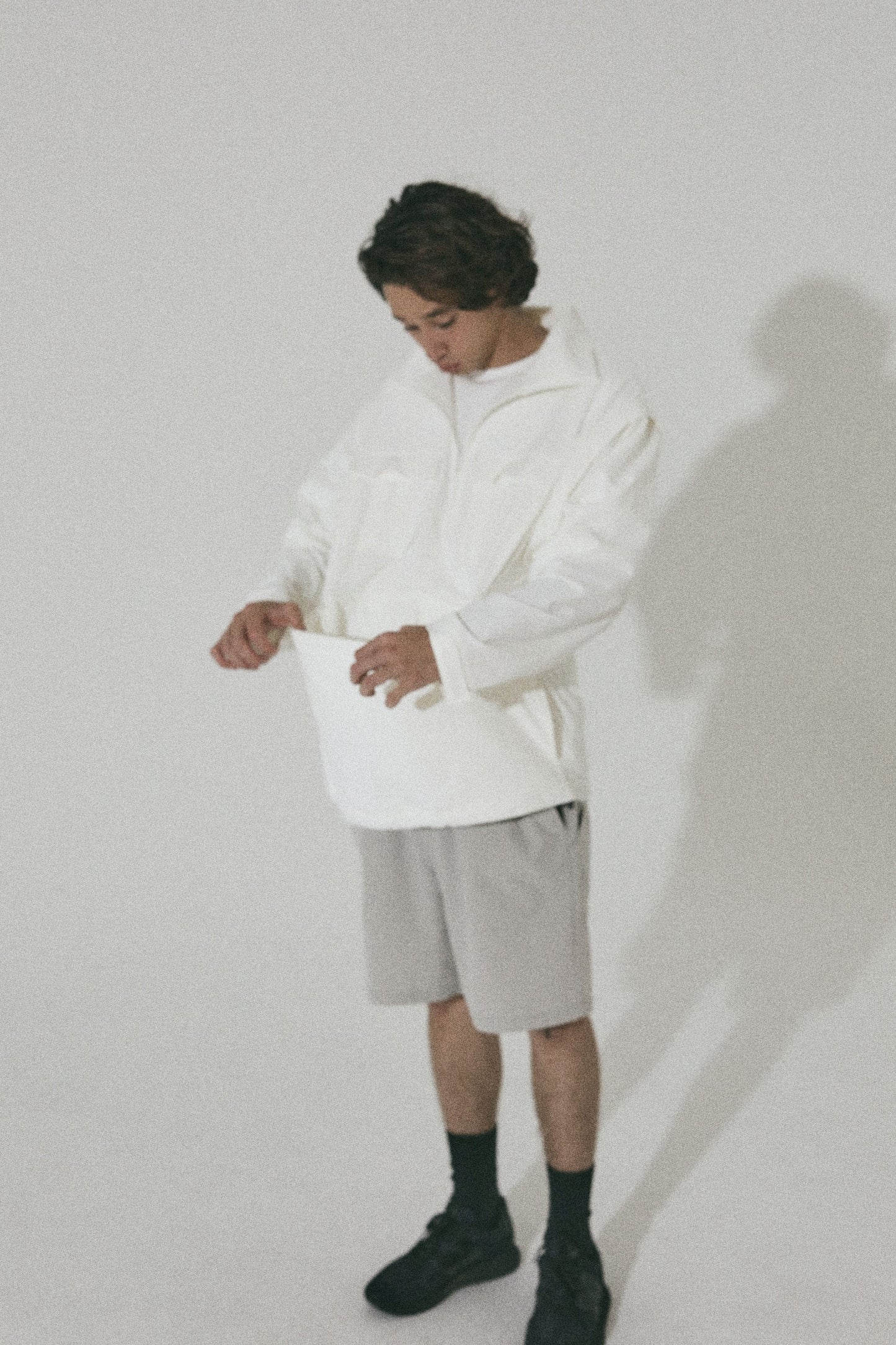 HALFZIP NYLON PULLOVER