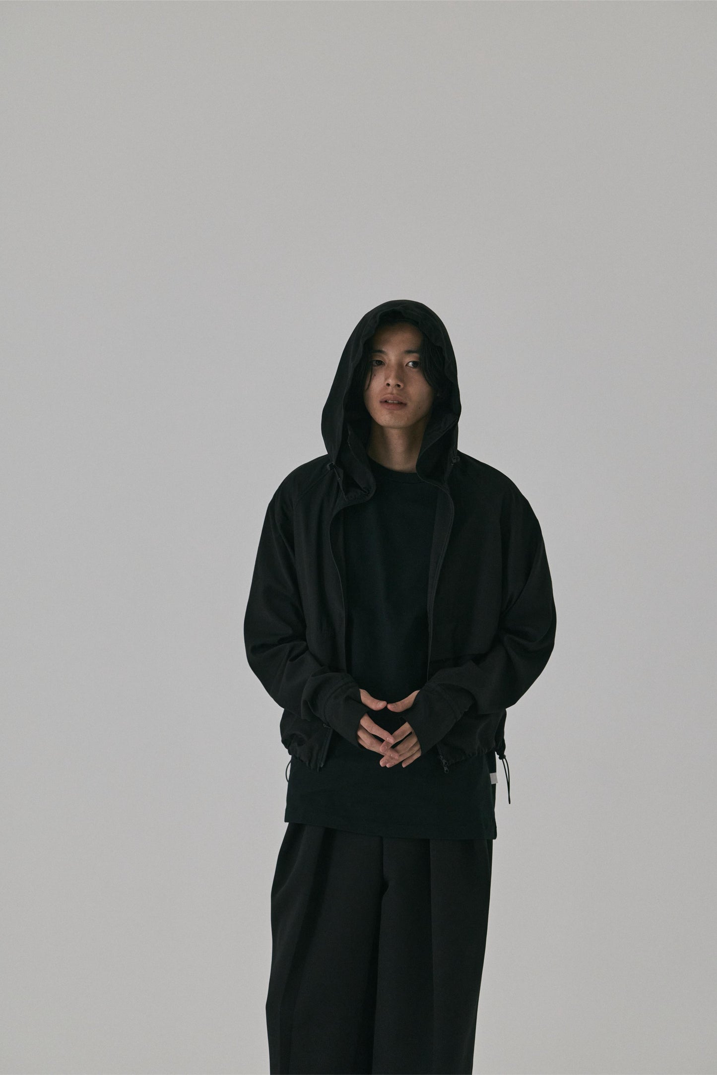 UV SHEER HOODED BLOUSON