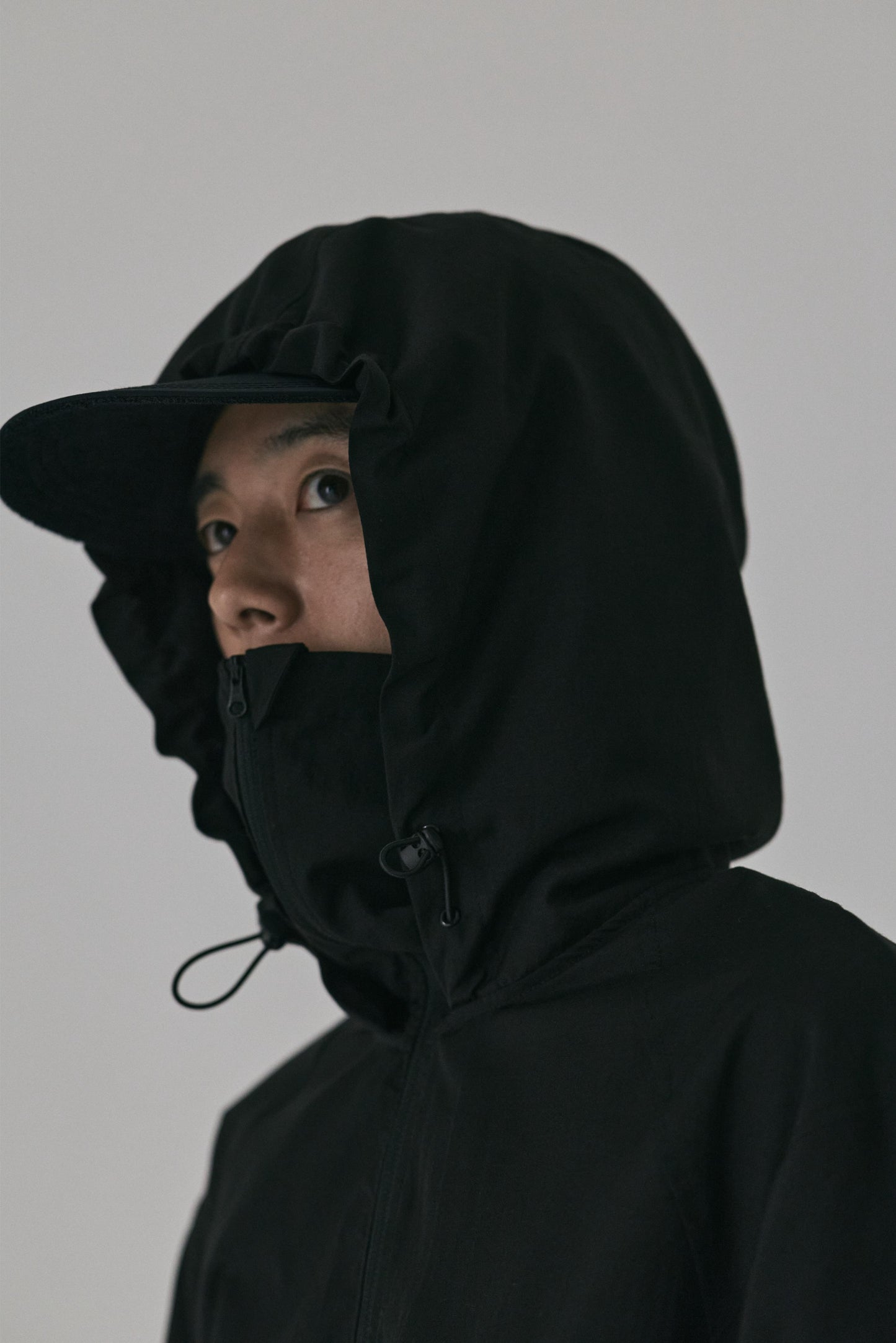 UV SHEER HOODED BLOUSON