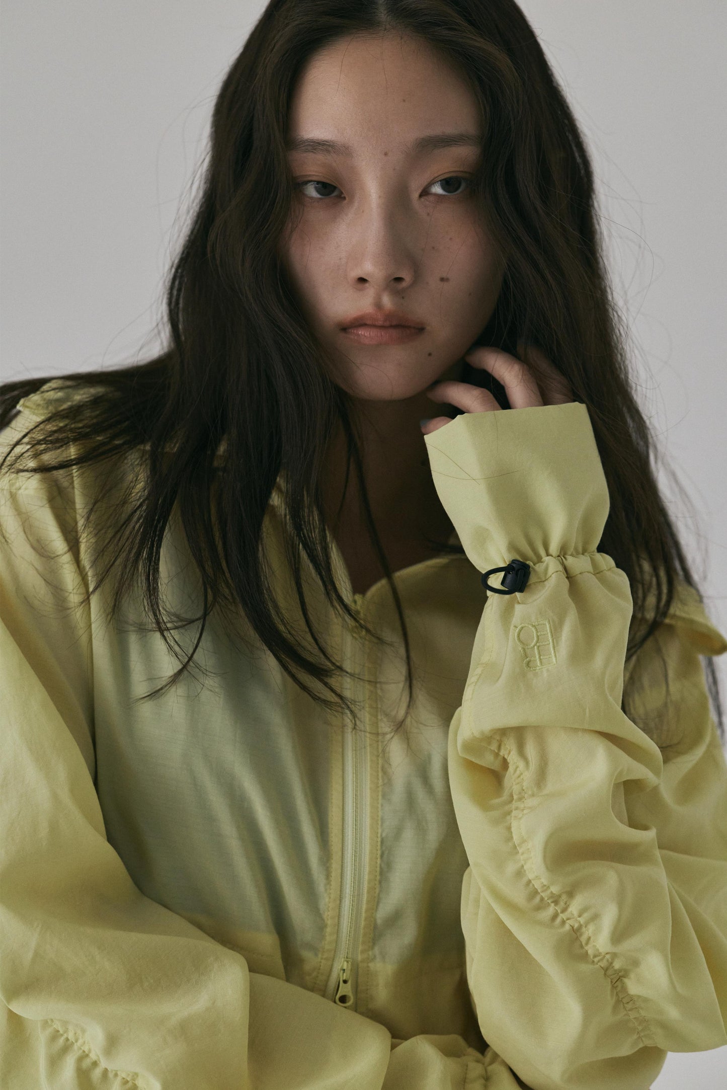 UV SHEER HOODED BLOUSON