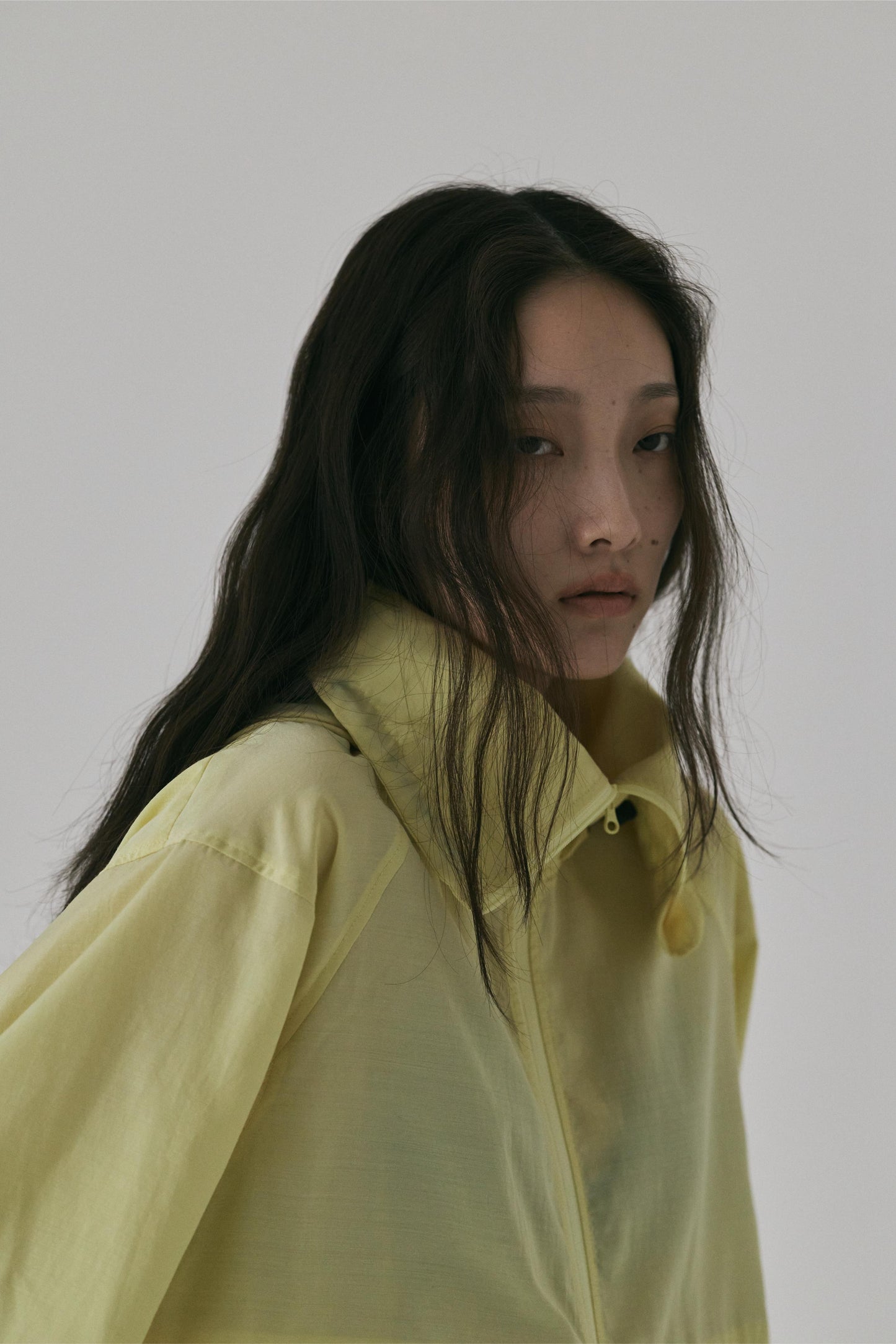 UV SHEER HOODED BLOUSON