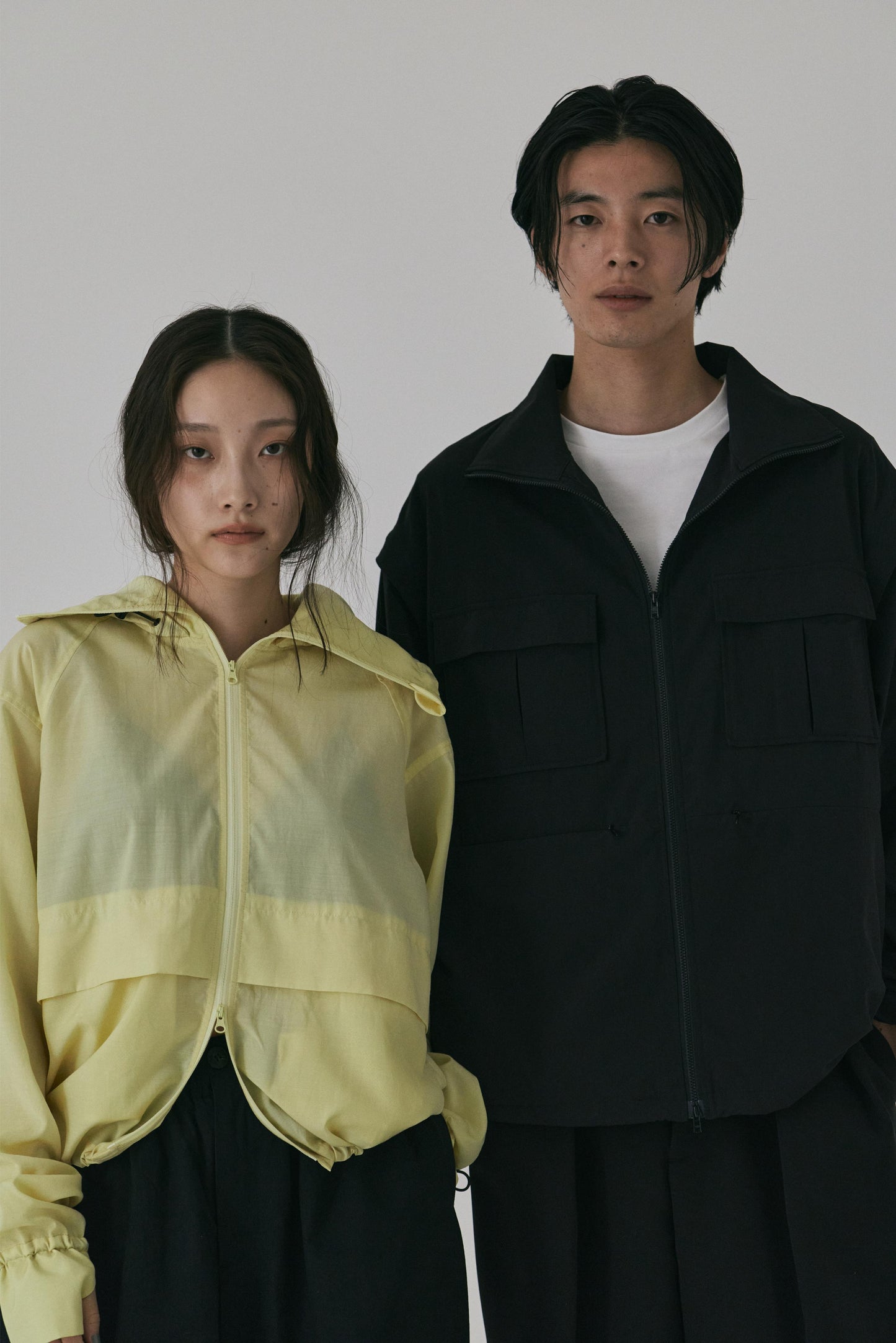 UV SHEER HOODED BLOUSON