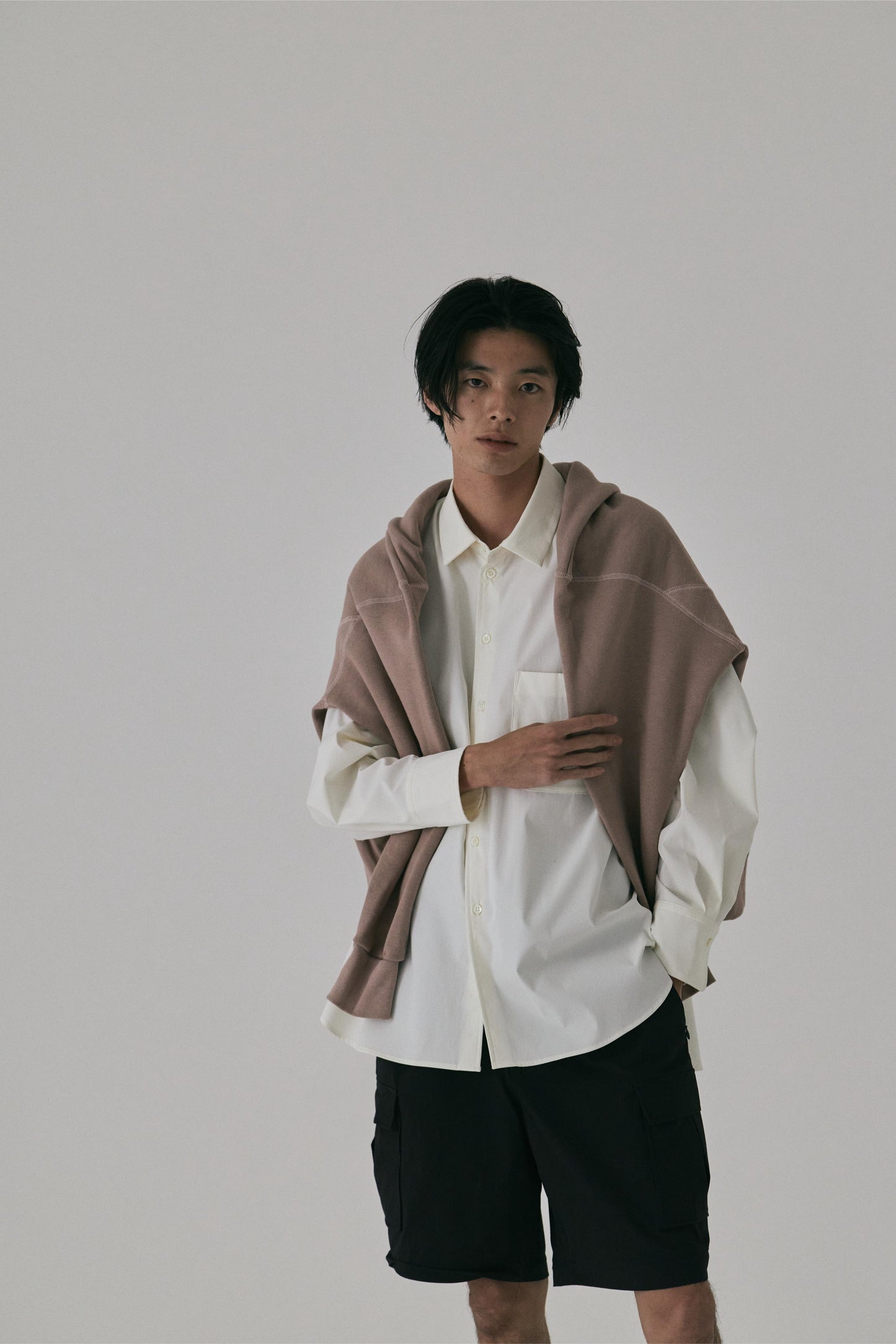 BASIC COLLAR OVERSIZED SHIRTS