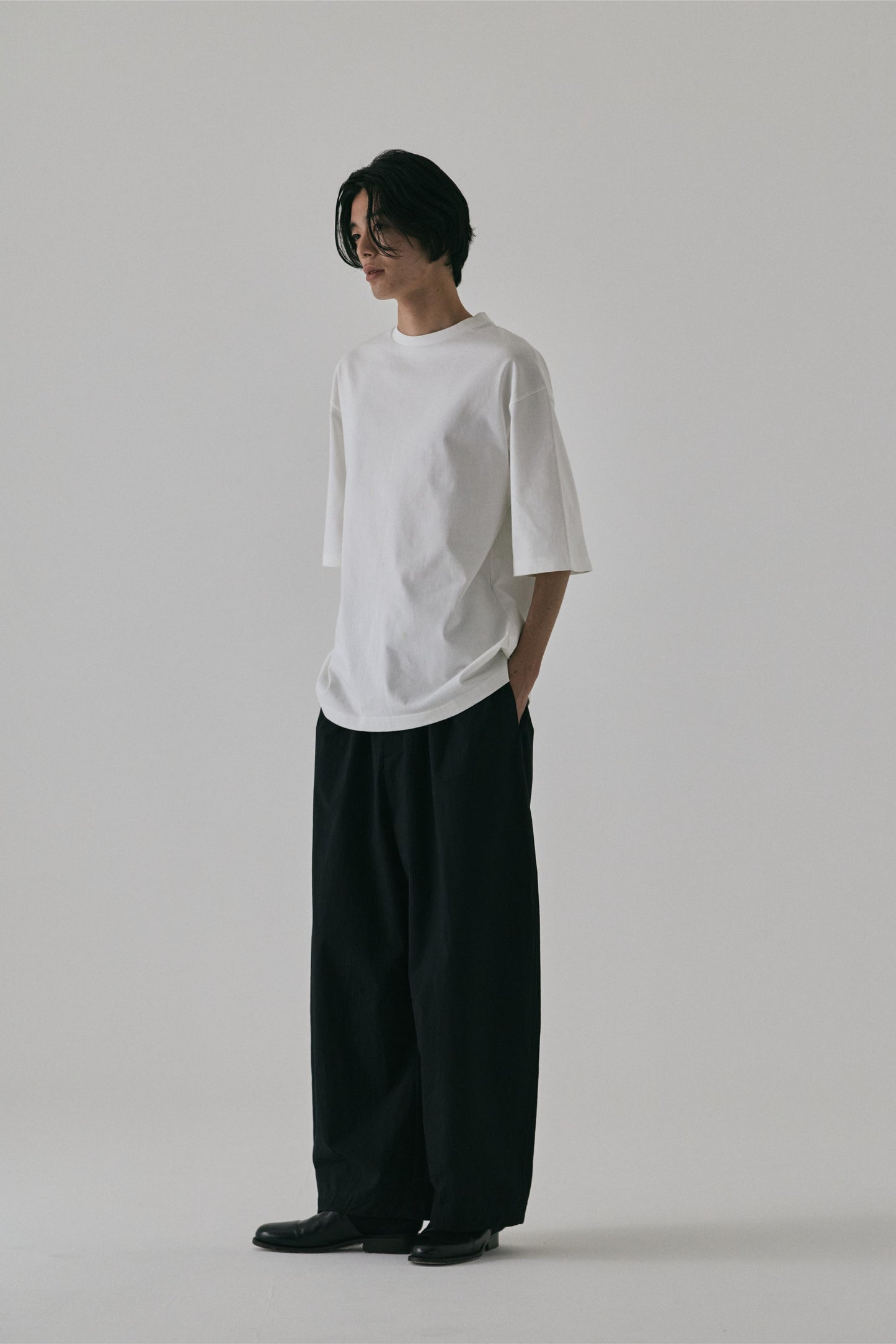 OMI WASHED WIDE PANTS