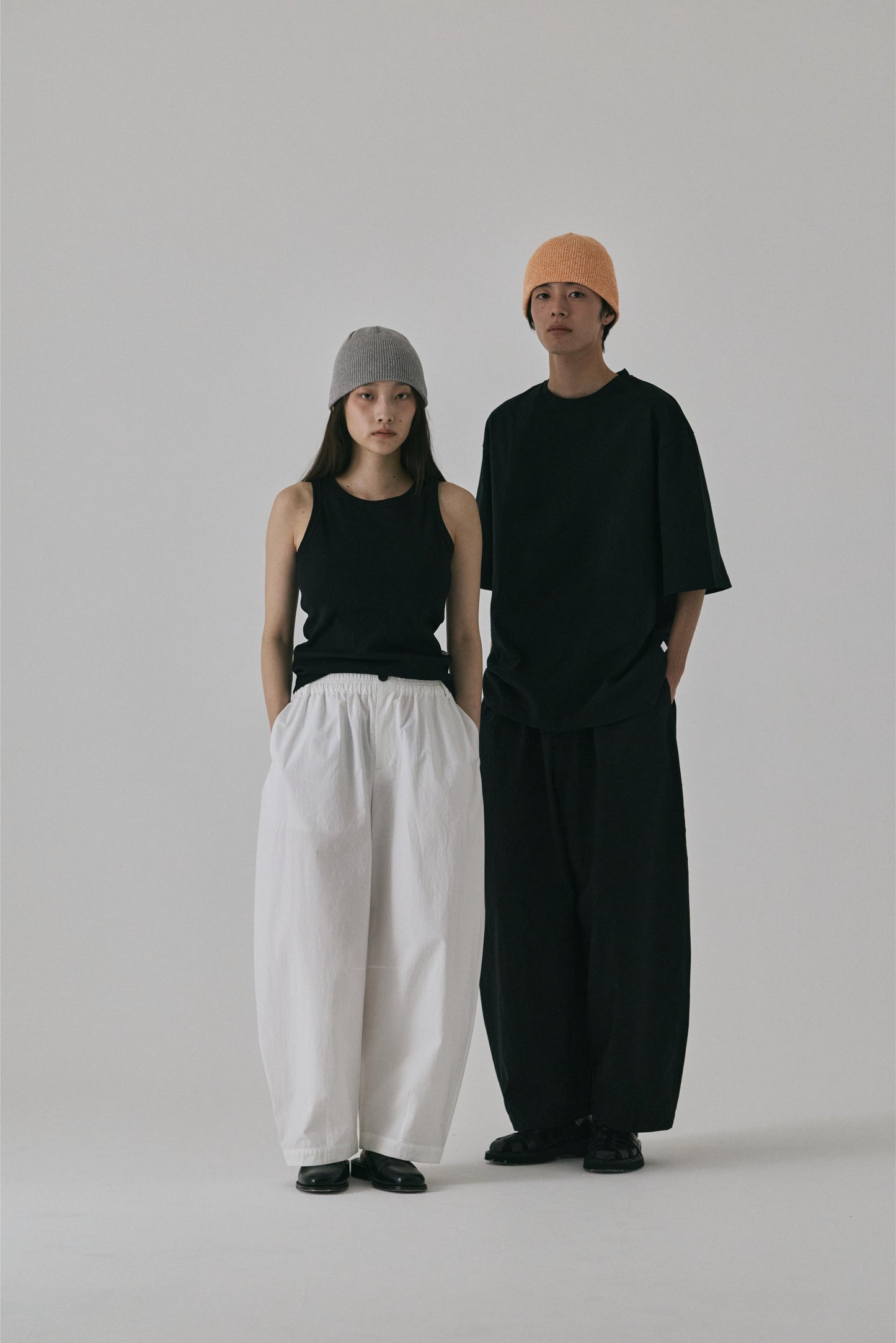 OMI WASHED WIDE PANTS