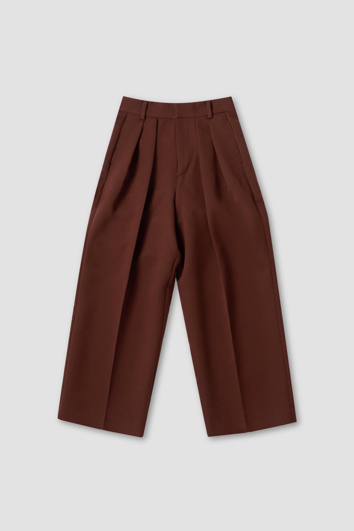TRIPLE CLOTH DOUBLE TUCK PANTS