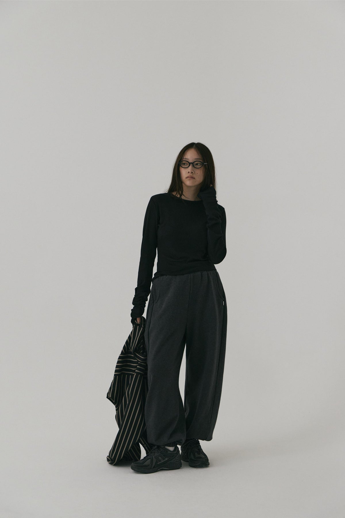 SHEER COTTON L/S TEE