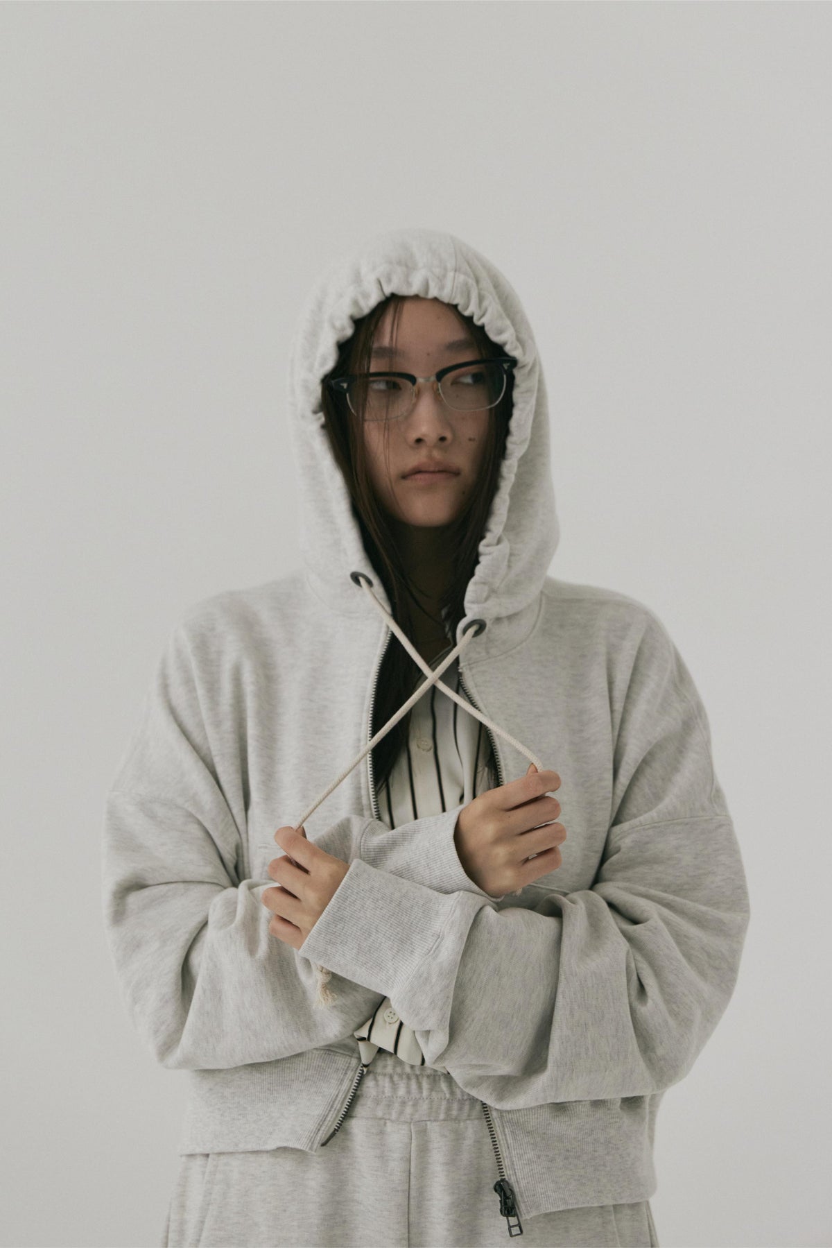 13OZ SHORT ZIP HOODIE