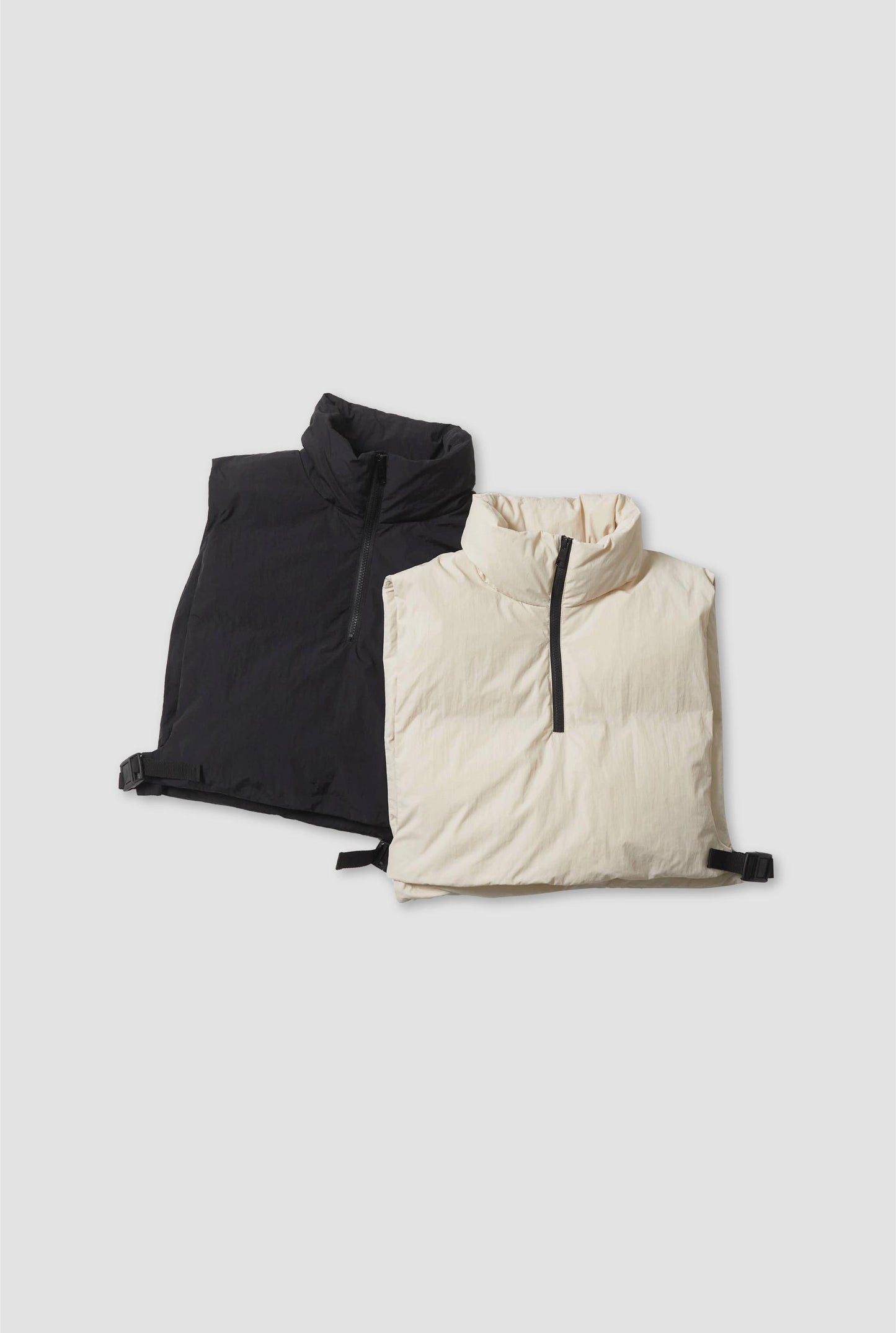 HALFZIP SHORT DOWN VEST